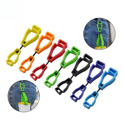 Custom Printed Logo Safety Glove Clips  Vinyl for Safety Work Gloves
