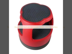 โต๊ะขั้นกลมที่มีกระดานถอดได้ - พื้นที่ไม่เลื่อน