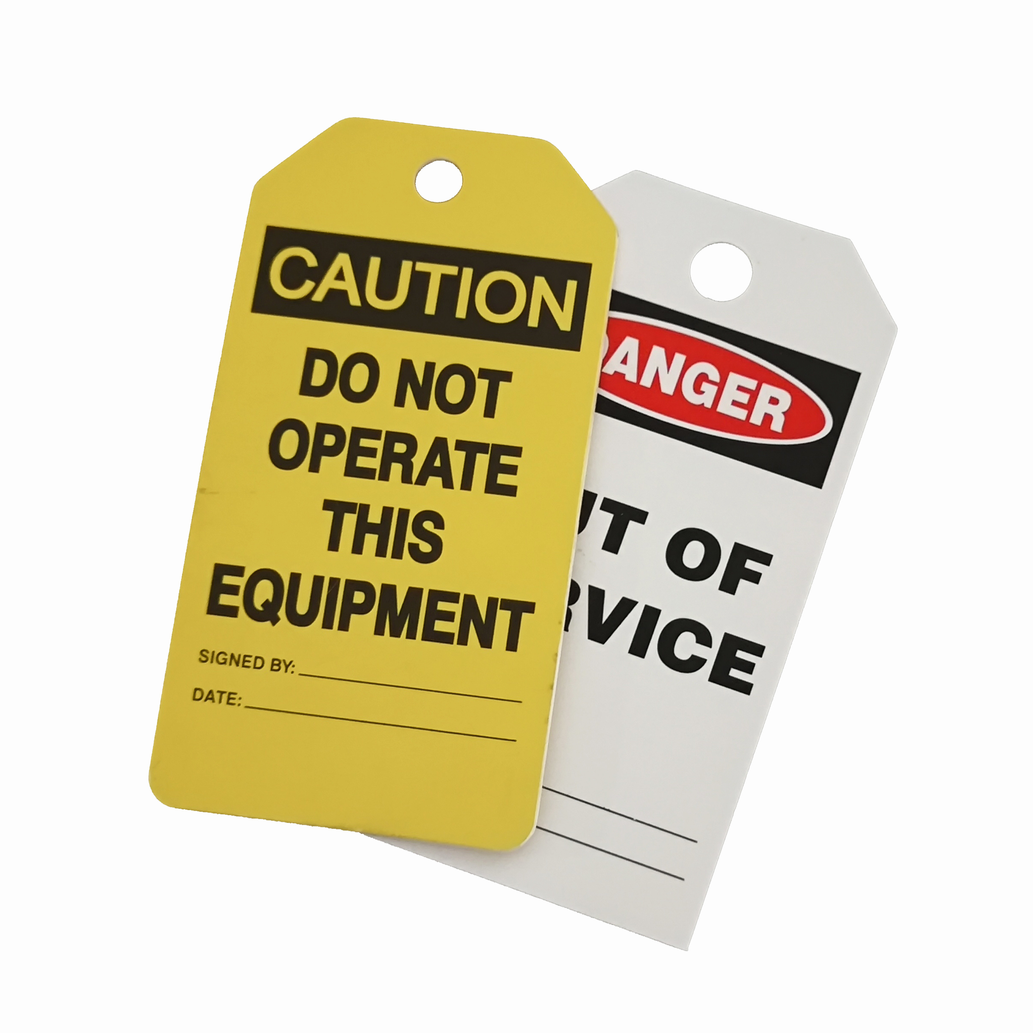 แท็กความปลอดภัยจากพลาสติกที่สามารถปรับแต่งได้ สําหรับความสอดคล้องทาง ...
