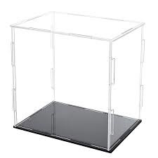 ปรับแต่งกล่องจอ Acrylic ชัดเจน Stackable สําหรับการค้าปลีก