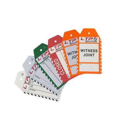 ป้ายโพลีโพรพีลีน PVC ฉีกขาดยาก พิมพ์สองด้าน ป้ายพลาสติกสำหรับคำเตือน