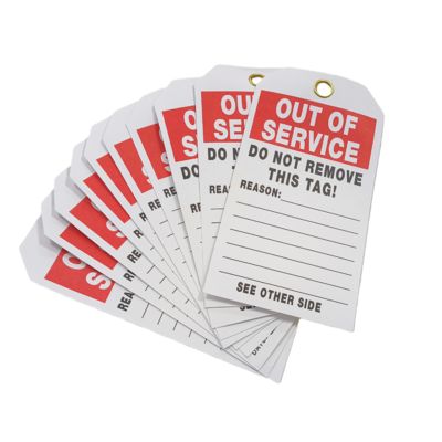 การพิมพ์โลโก้แบบกำหนดเอง ป้ายนอกบริการ PVC กันน้ำ ทนทาน ป้ายพลาสติก