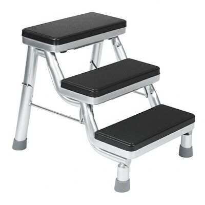 2 ขั้นตอน ขาโป่ง ทนทาน น้ําหนักเบา โป่งออกแบบ ไม่เลื่อนพื้นผิว บ้าน ขาโป่ง Ottoman เหมาะสําหรับครัว ห้องน้ํา