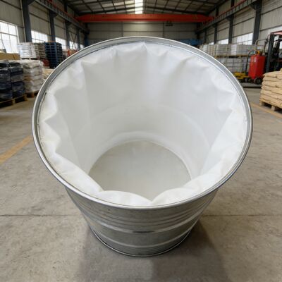 LDPE กระเป๋าสะพายกลมด้านล่าง กระเป๋าสะพายถังแข็ง 5 แกลลอน Bucket Liner