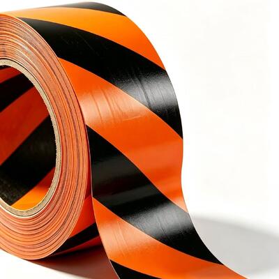 Manufacturer Customized Color Waterproof  Single Sided PVC Warning Tape